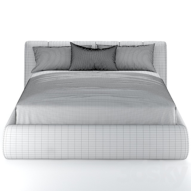 WARP BED 3DS Max Model - thumbnail 4