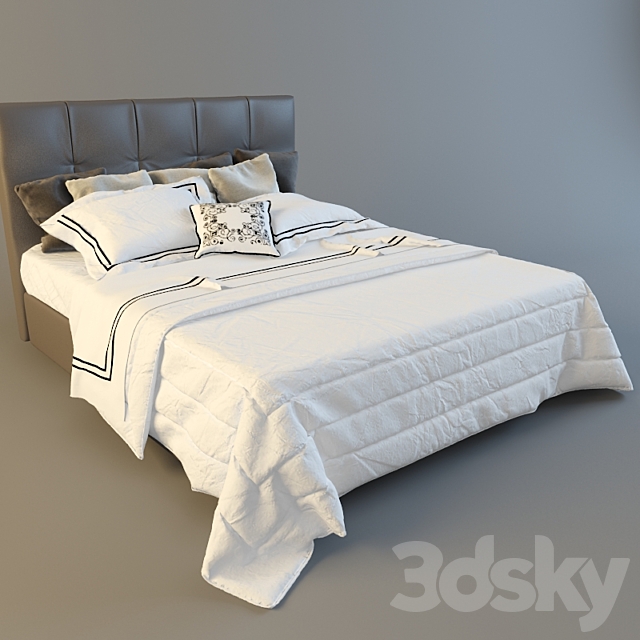 white linens 3DSMax File - thumbnail 1