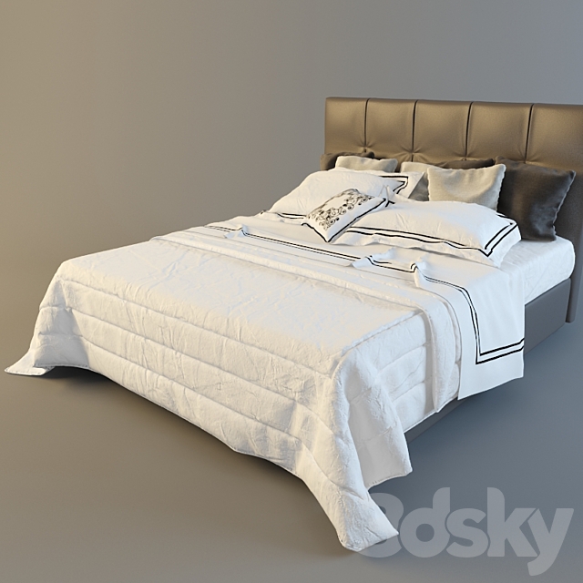 white linens 3DSMax File - thumbnail 2