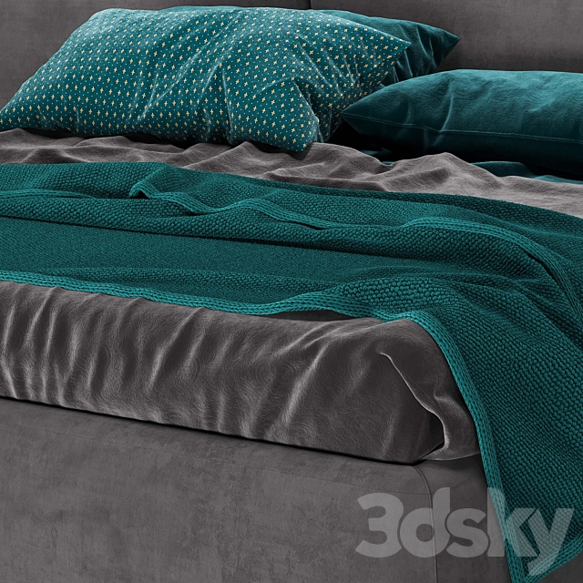 WingSystemTall bed 3DSMax File - thumbnail 3