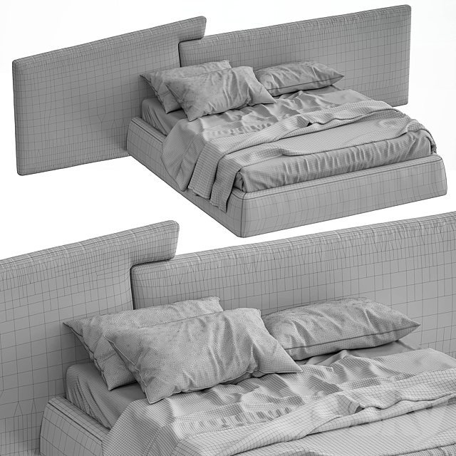 WingSystemTall bed 3DSMax File - thumbnail 5