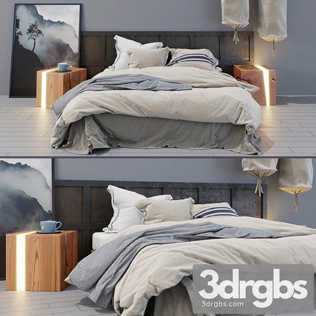 Winter dream – sleeping kit 2 3dsmax Download - thumbnail 1