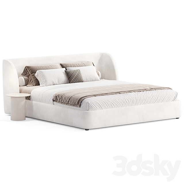 Yuna bed by Divan.ru 3ds Max - thumbnail 2