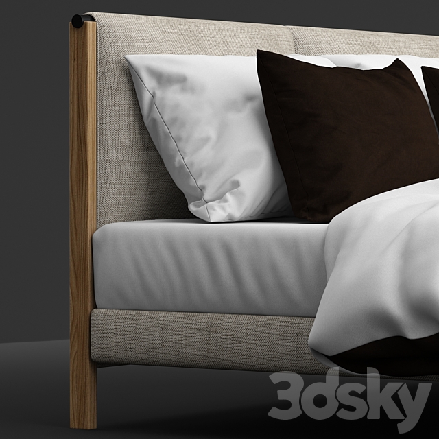 Zanotta ricordi bed 3DSMax File - thumbnail 2