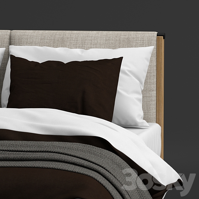 Zanotta ricordi bed 3DSMax File - thumbnail 3