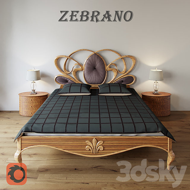 Zebrano 3DSMax File - thumbnail 1