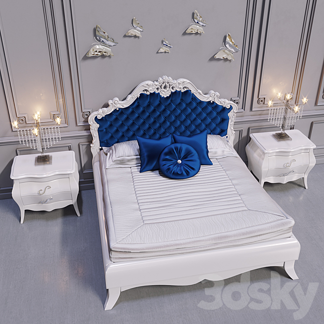 Zebrano Casa EMILY Bedroom 3DSMax File - thumbnail 2