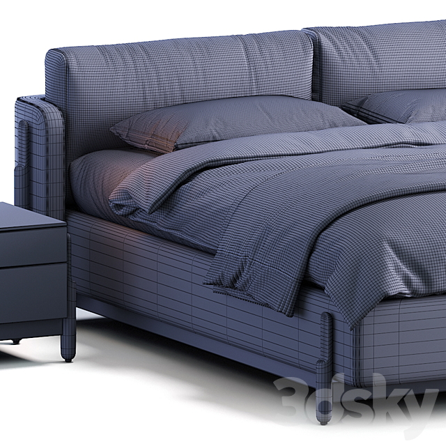 Zegen Bed ASH 3DSMax File - thumbnail 4