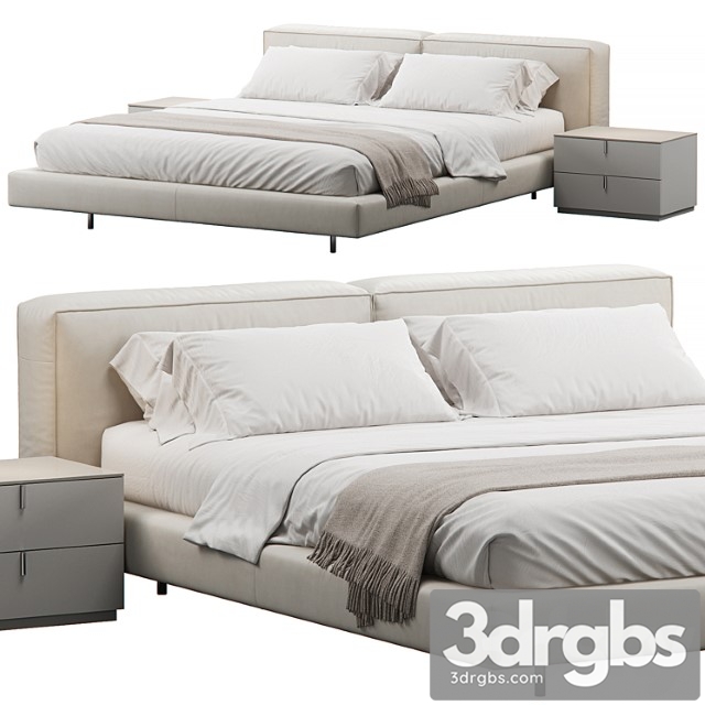 Zenit Bed By Desiree 3dsmax Download - thumbnail 1