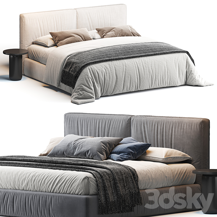 Zico bed 3DS Max - thumbnail 1