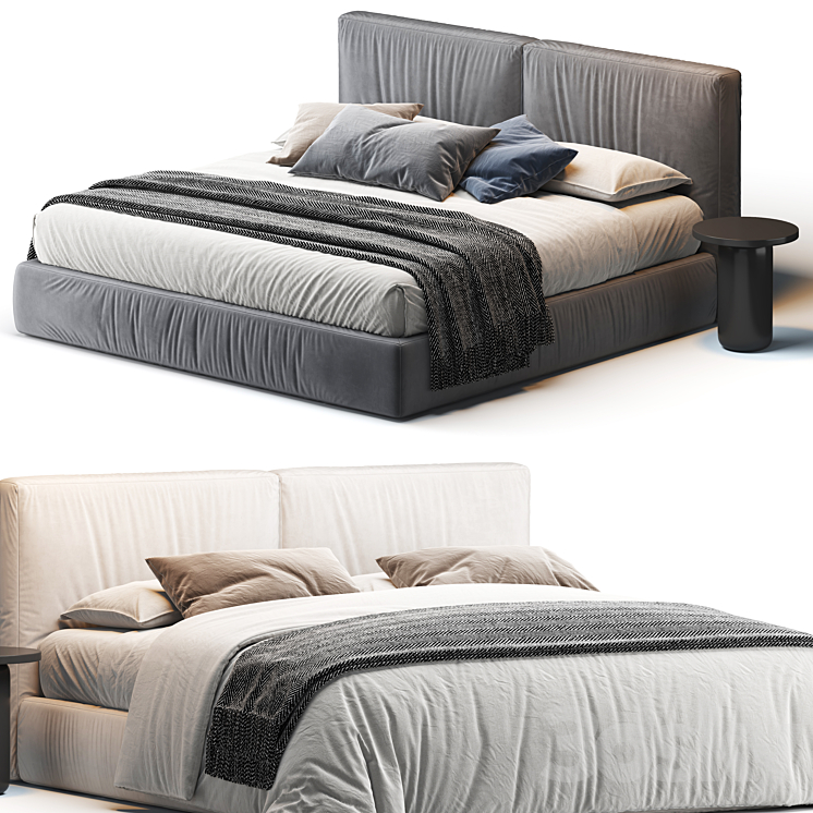 Zico bed 3DS Max - thumbnail 2