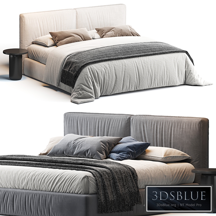 Zico bed 3DS Max - thumbnail 3