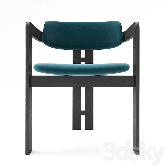 0414 Armchair Gallotti & Radice 3DSMax File - thumbnail 2