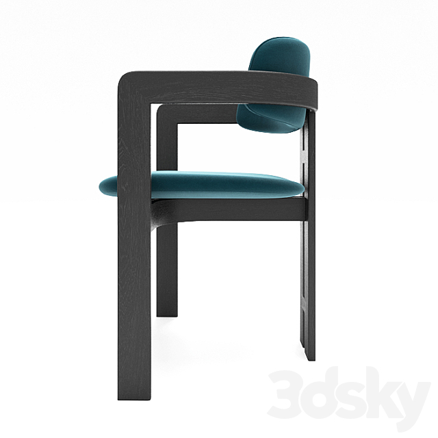 0414 Armchair Gallotti & Radice 3DSMax File - thumbnail 3