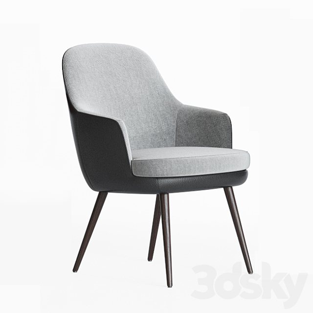 375 Walter Knoll Chairs Collections 3DS Max Model - thumbnail 3