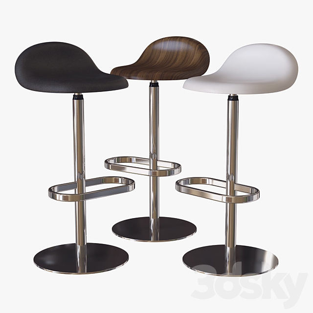 3d bar stool gubi 3DSMax File - thumbnail 1