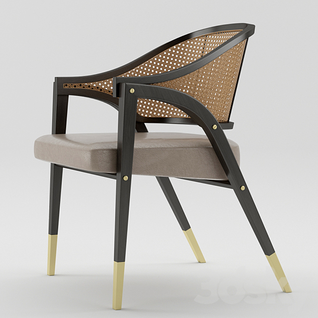 A-Frame Chair by Edward Wormley 3DSMax File - thumbnail 1