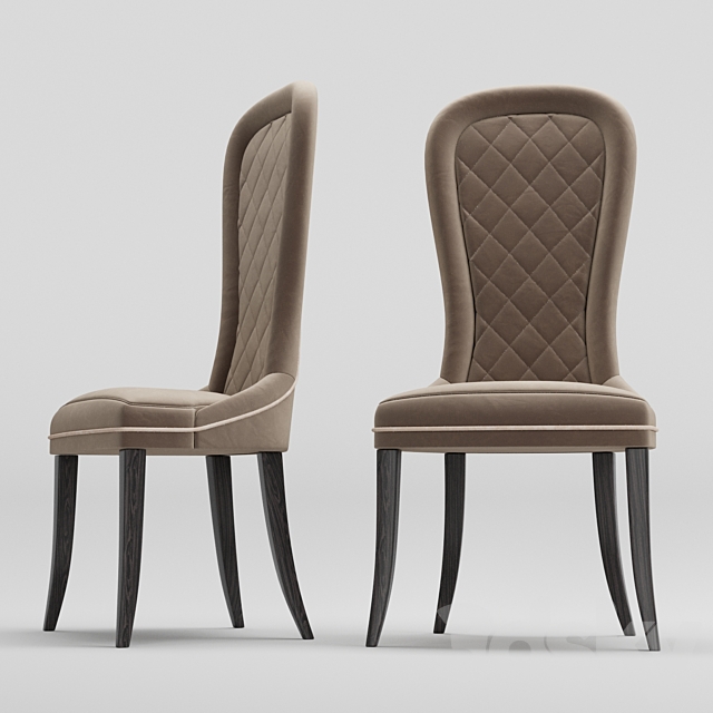 A.r. Arredamenti Oliver Collection  Dinner Chair  Art. Ol10 3ds Max - thumbnail 2