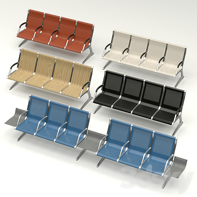 ACTIU Bench Passport 3ds Max - thumbnail 1