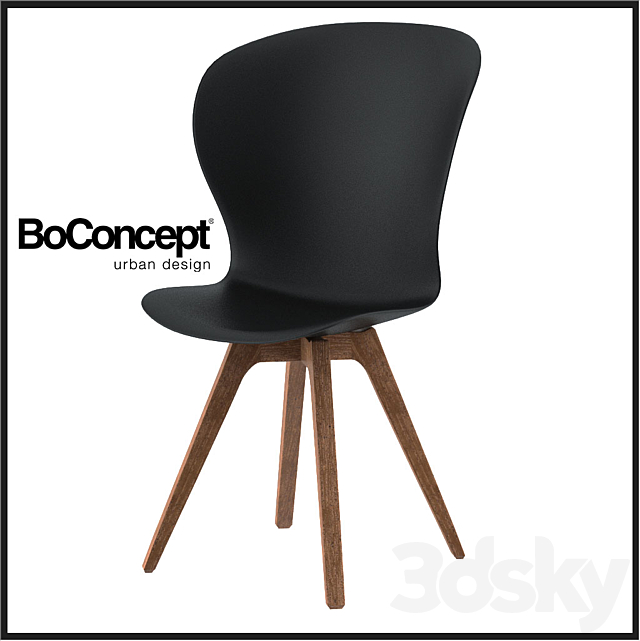 Adelaide chair from BoConcept 3DSMax File - thumbnail 1