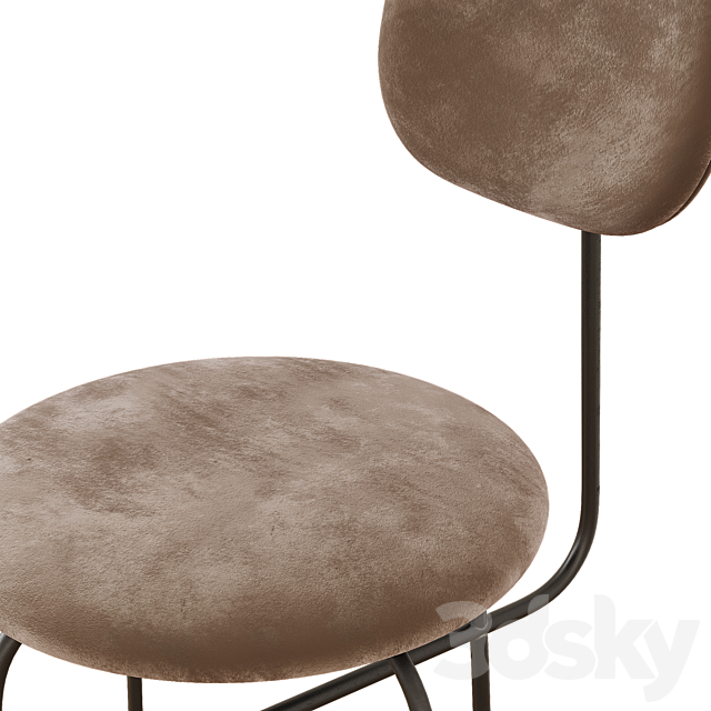 Afteroom Bar Chair Plus 3DS Max Model - thumbnail 2