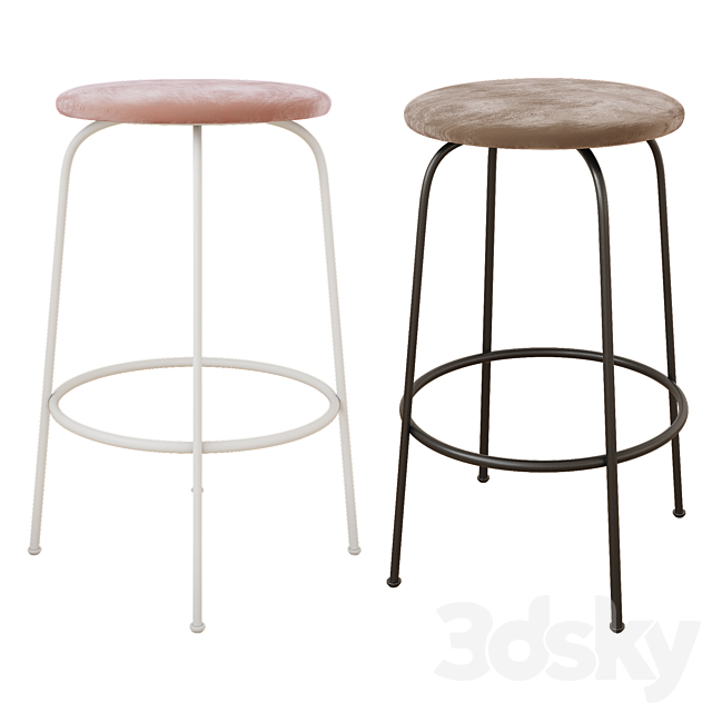 Afteroom Counter Stool 3ds Max - thumbnail 1