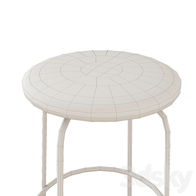 Afteroom Counter Stool 3ds Max - thumbnail 3