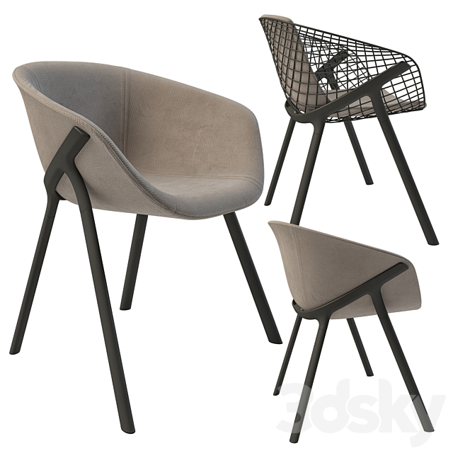 ALIAS KOBI CHAIR 3DSMax File - thumbnail 2