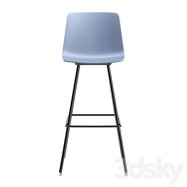 Allsteel Vicinity Stool 3DSMax File - thumbnail 2