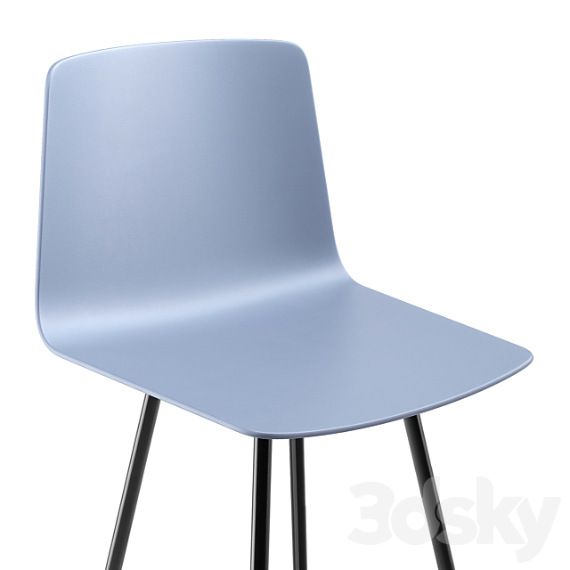 Allsteel Vicinity Stool 3DSMax File - thumbnail 3