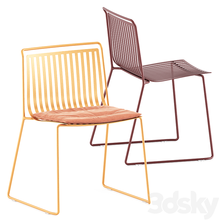 Alo Outdoor chair by ondarreta 3DS Max Model - thumbnail 3