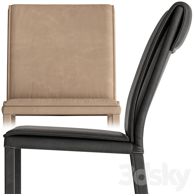 Altacom molly chair 3DS Max Model - thumbnail 3