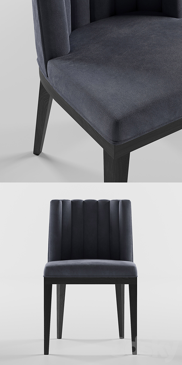 Alter London BESPOKE DINING CHAIR 3DSMax File - thumbnail 2