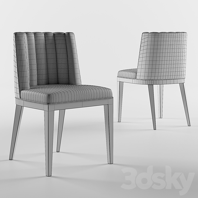 Alter London BESPOKE DINING CHAIR 3DSMax File - thumbnail 3