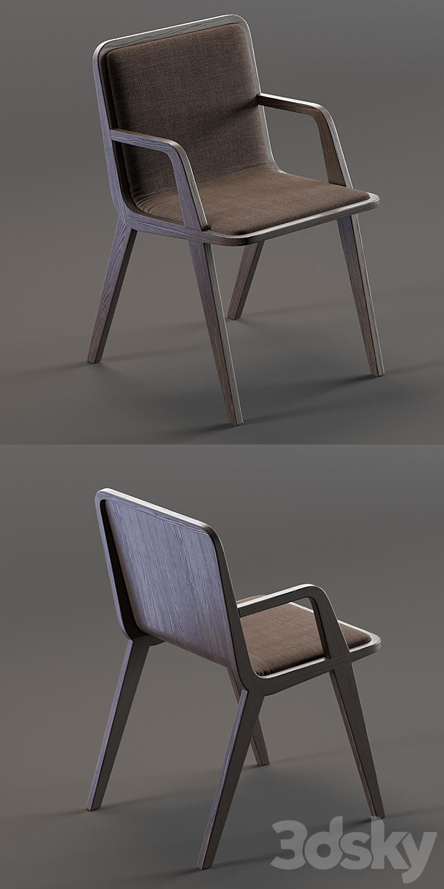 Altinox NORDIC | Chair 3DS Max Model - thumbnail 2