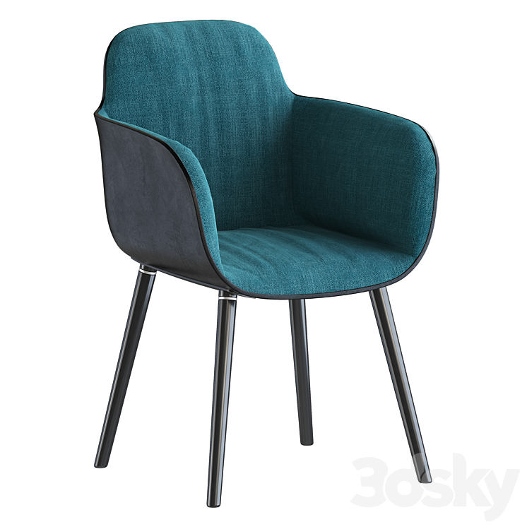 Anat Armchair Soft 3.0 3DS Max Model - thumbnail 2