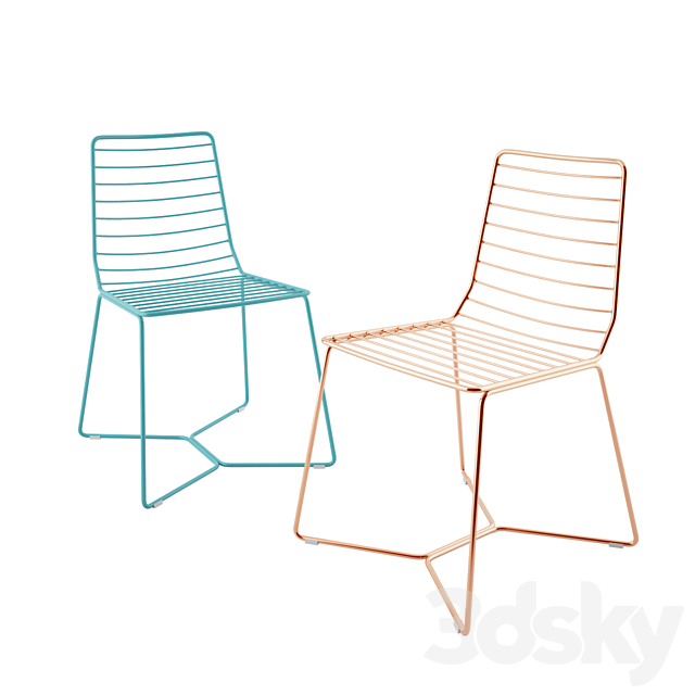 antia chair 3DS Max Model - thumbnail 2