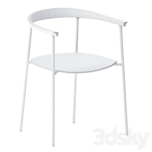 Arc Chair by TAKT 3DSMax File - thumbnail 3