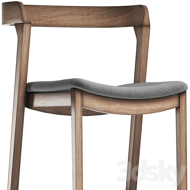 Arco Stool by Cantarutti – Barstool 3DSMax File - thumbnail 3