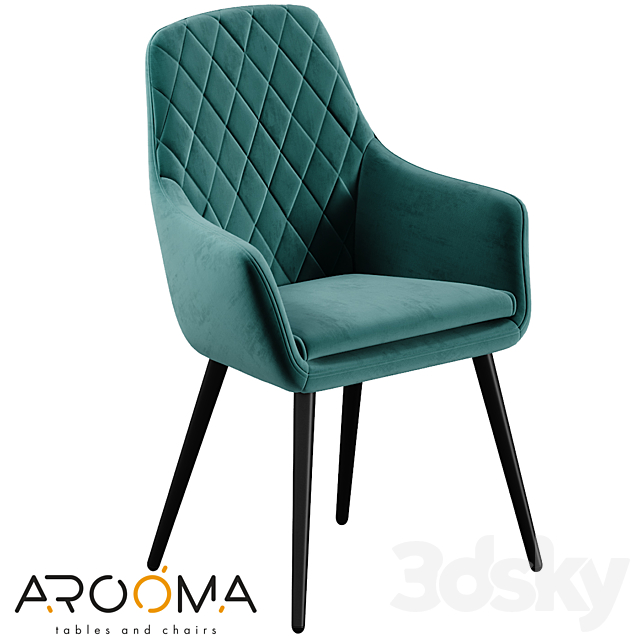 Ardeko chair AROOMA 3DSMax File - thumbnail 1