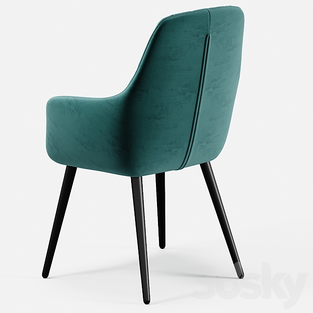 Ardeko chair AROOMA 3DSMax File - thumbnail 3