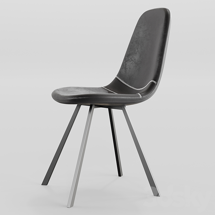 Argyll Dining Chair 3DS Max Model - thumbnail 2