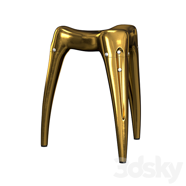 Aria Shiny Stool 3DSMax File - thumbnail 3