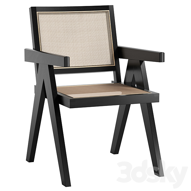 Aristide Dining Chair by Eichholtz 3DS Max Model - thumbnail 2