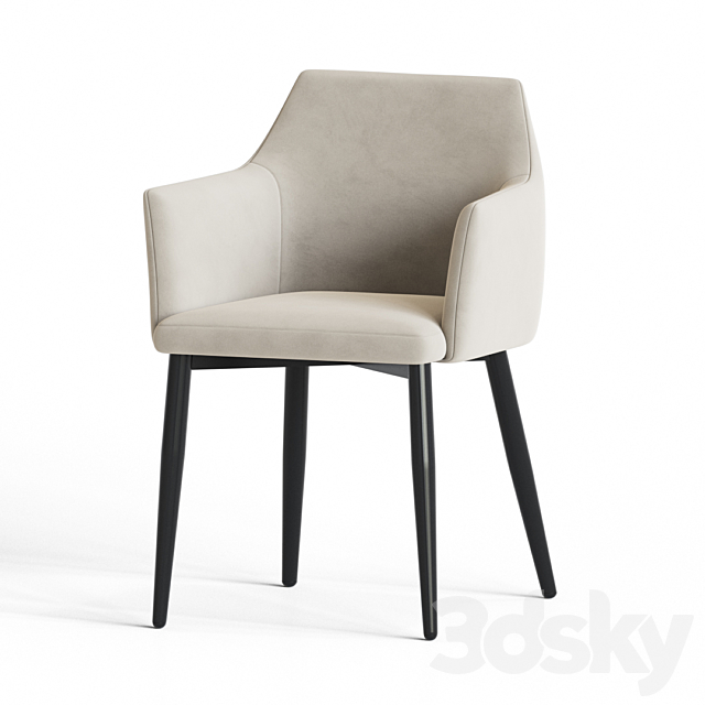 Arizona Dining Chair Stulych 3DSMax File - thumbnail 4