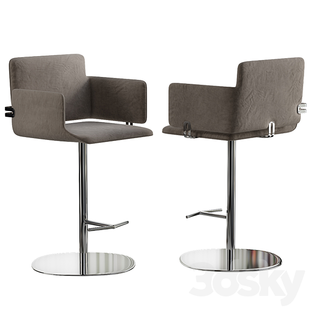 Arka – Sg Is Bar Stool by Aria – FCI London 3DSMax File - thumbnail 1