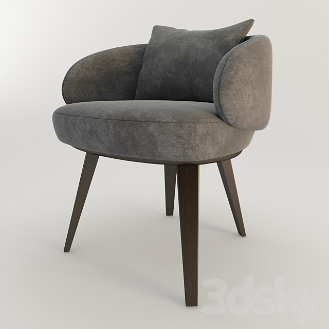 Arm chair 3DSMax File - thumbnail 1