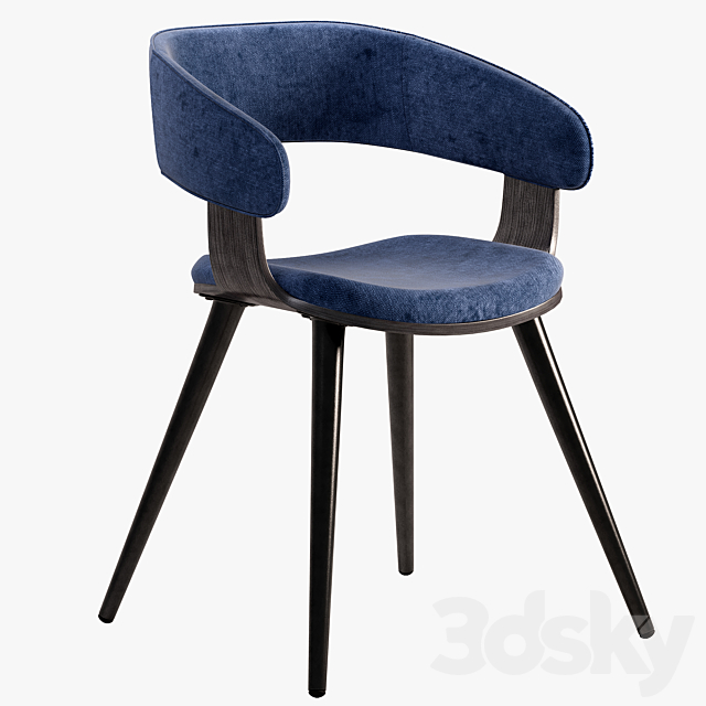 Arm-chair Heiman 3DS Max Model - thumbnail 4