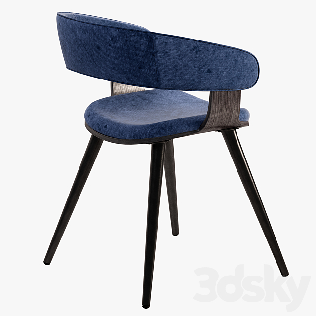 Arm-chair Heiman 3DS Max Model - thumbnail 5