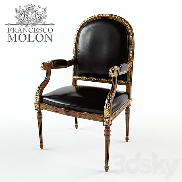 Armchair Francesco Molon 3DSMax File - thumbnail 1